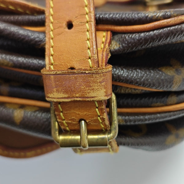 SAUMUR Monogram Coated Canvas Brown