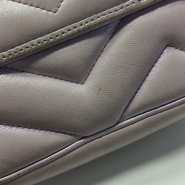 GG Marmont Mini Quilted Calfskin Pink
