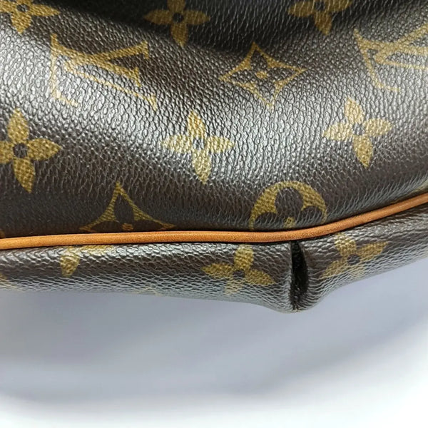 TULUM GM Monogram Coated Canvas Brown