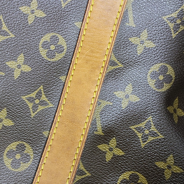 SAC SOUPLE 55 Monogram Coated Canvas Brown