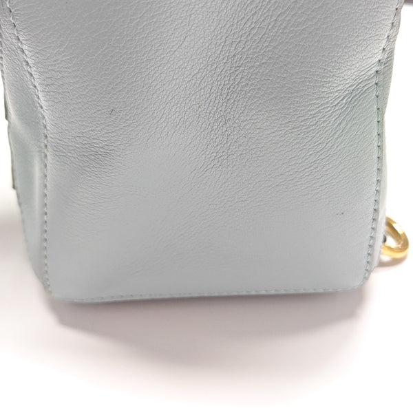 Puzzle Small Calfskin Blue