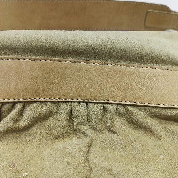 Suede Shoulder Bag Brown