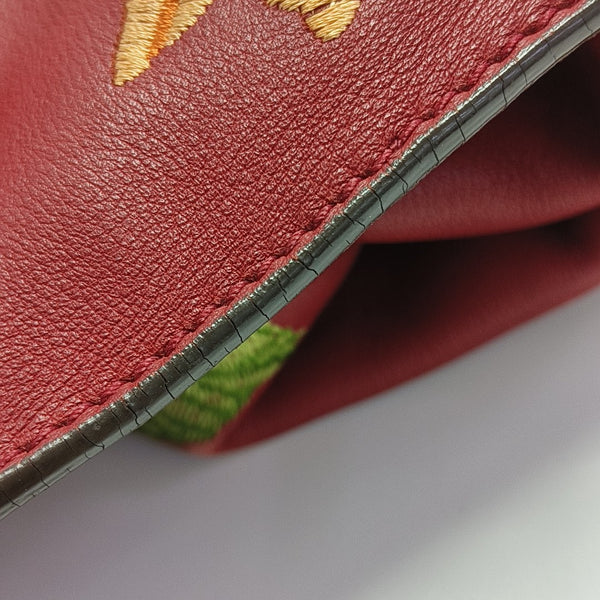 Sophia Calfskin Red