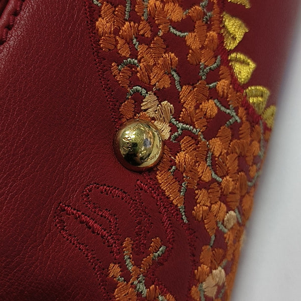 Sophia Calfskin Red