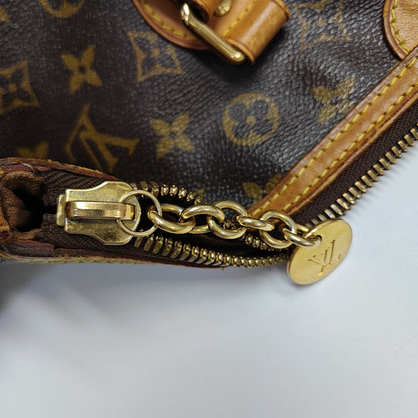 PALERMO PM Monogram Coated Canvas Brown