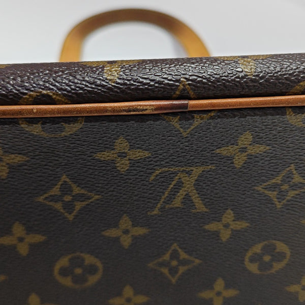 PALERMO PM Monogram Coated Canvas Brown