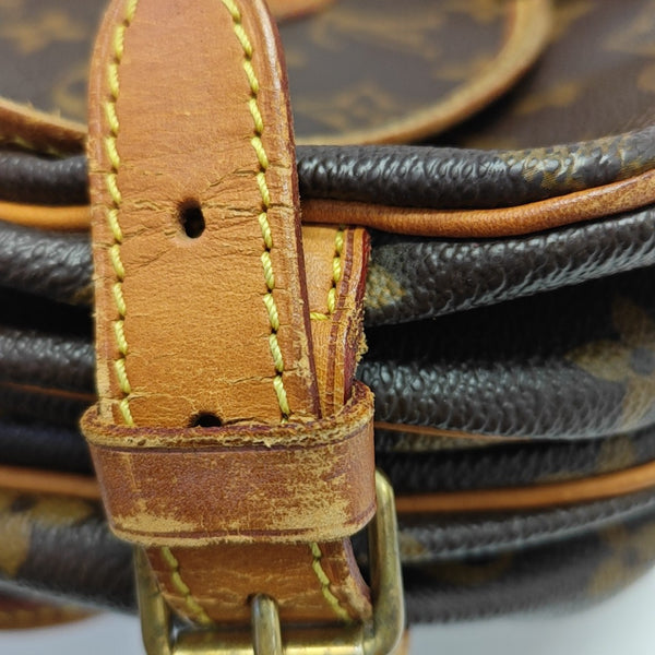 SAUMUR Monogram Coated Canvas Brown