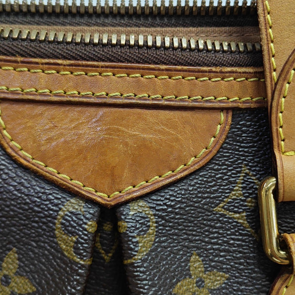 PALERMO PM Monogram Coated Canvas Brown