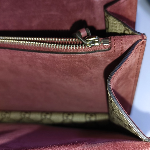 Authenticated pre-owned Dionysus Small Monogram Coated Canvas Beige - Shoulder Bag at Looply