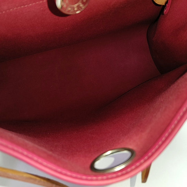 Authenticated pre-owned Herbag 31 Canvas Red - Shoulder Bag at Looply