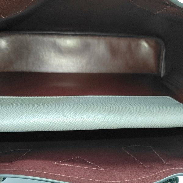 Double Medium Calfskin Gray