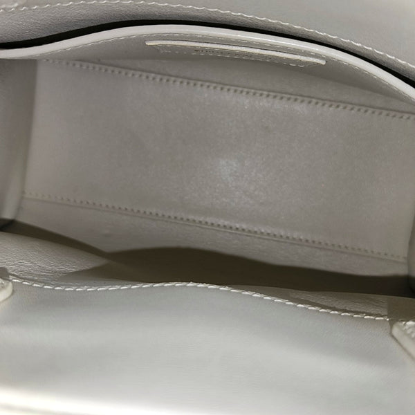 MANHATTAN Nano Calfskin White
