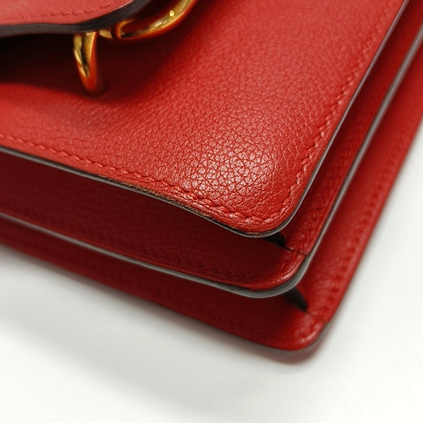Authenticated pre-owned Roulis 18 Evercolor Red - Crossbody Bag at Looply