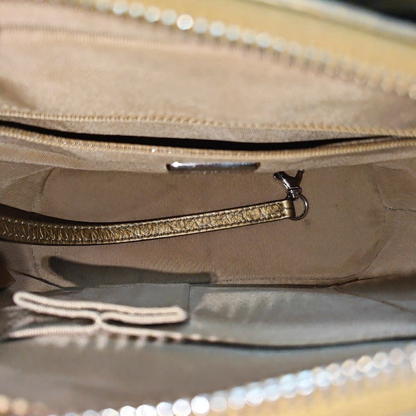 GABRIELLE Small Calfskin Gold