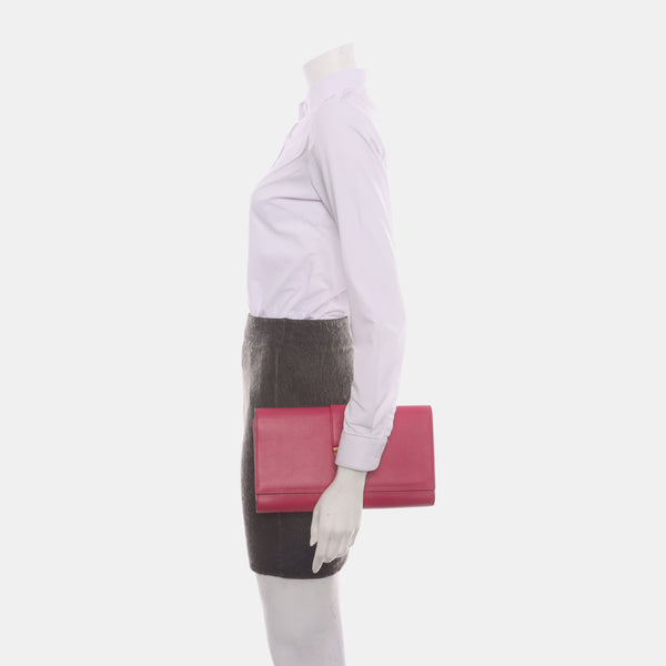Authenticated pre-owned Chyc Y Ligne Calfskin Pink - Handbags at Looply