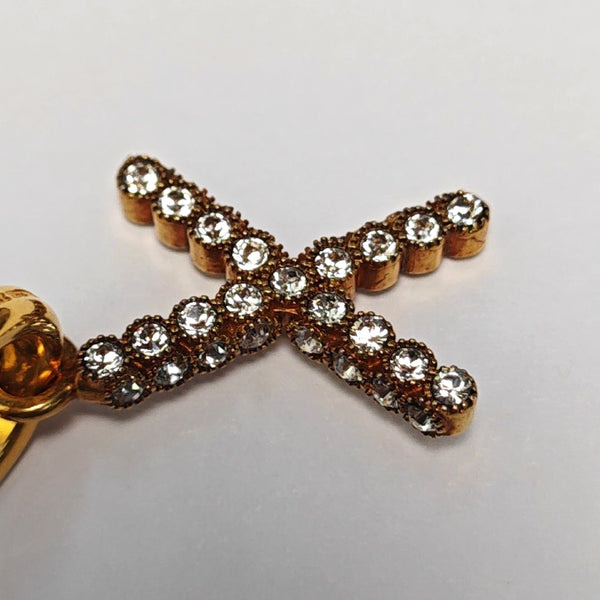 Authenticated pre-owned Gold-tone Metal Bag Charm - Bag Charm at Looply