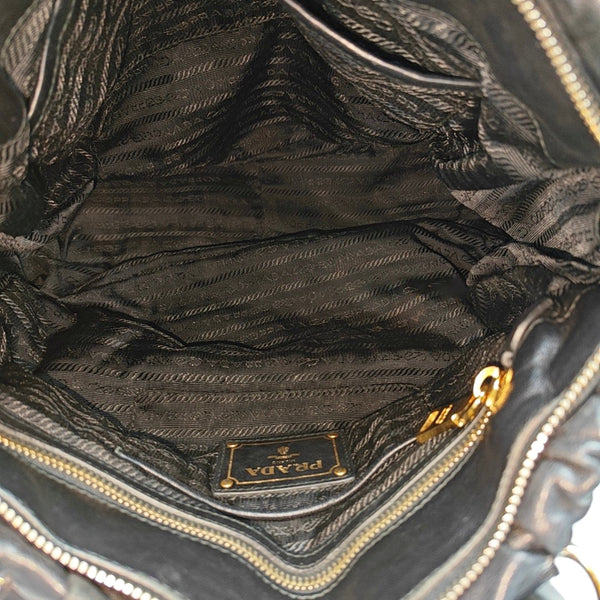 Gaufre Quilted Lambskin Black