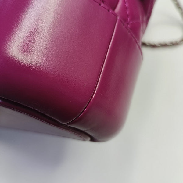 Authenticated pre-owned Gabrielle Small Quilted Calfskin Pink - Shoulder Bag at Looply