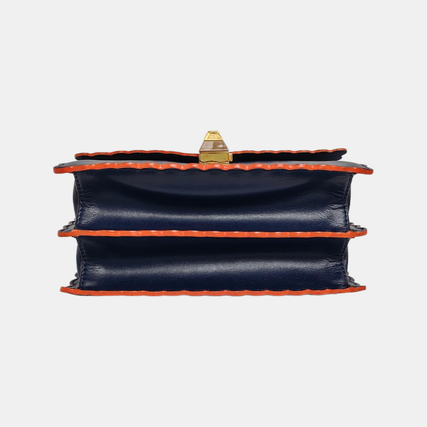 Authenticated pre-owned Kan I Small Calfskin Blue - Crossbody Bag at Looply
