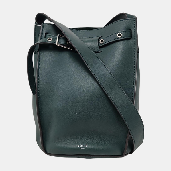 Authenticated pre-owned Big Bag Calfskin Green - Shoulder Bag at Looply
