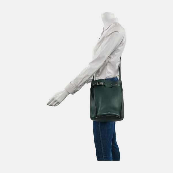 Authenticated pre-owned Big Bag Calfskin Green - Shoulder Bag at Looply