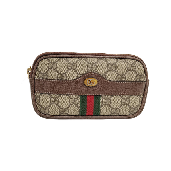 Authenticated pre-owned Ophidia Monogram Coated Canvas Beige - Belt Bag at Looply