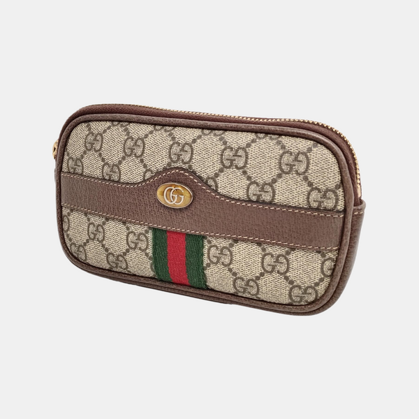 Authenticated pre-owned Ophidia Monogram Coated Canvas Beige - Belt Bag at Looply