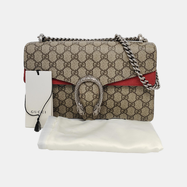 Authenticated pre-owned Dionysus Super Mini Monogram Coated Canvas Beige - Shoulder Bag at Looply