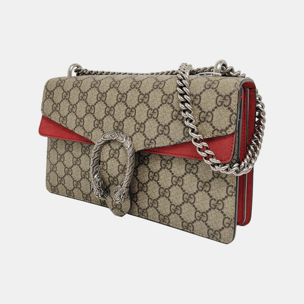 Authenticated pre-owned Dionysus Super Mini Monogram Coated Canvas Beige - Shoulder Bag at Looply