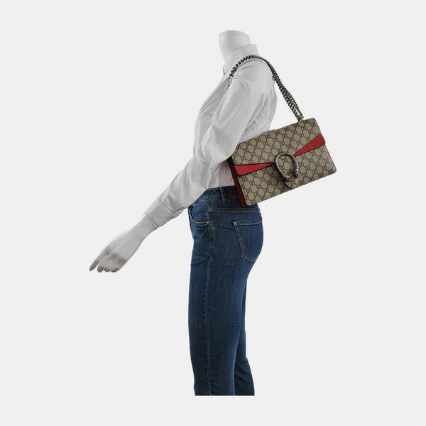 Authenticated pre-owned Dionysus Super Mini Monogram Coated Canvas Beige - Shoulder Bag at Looply