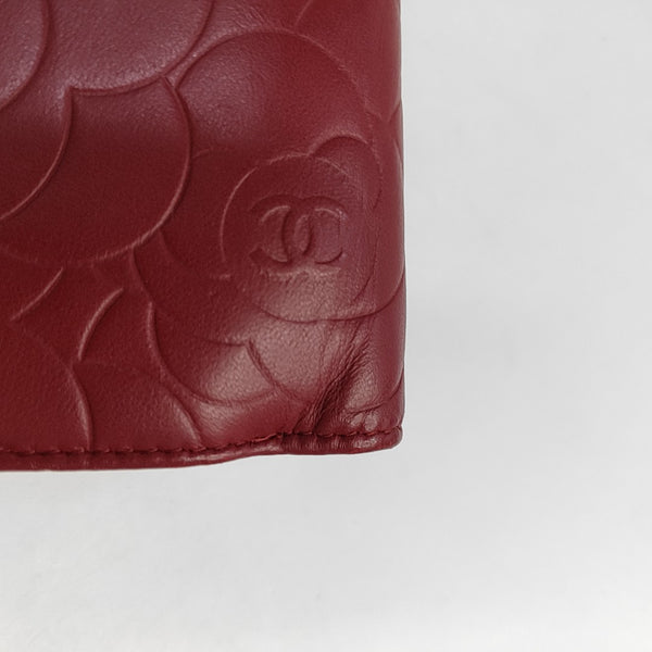 Calfskin Wallet Red