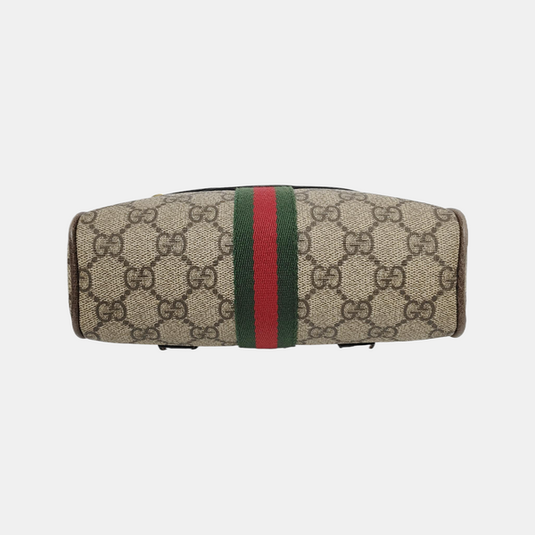 Authenticated pre-owned Ophidia Small Monogram Coated Canvas Beige - Belt Bag at Looply