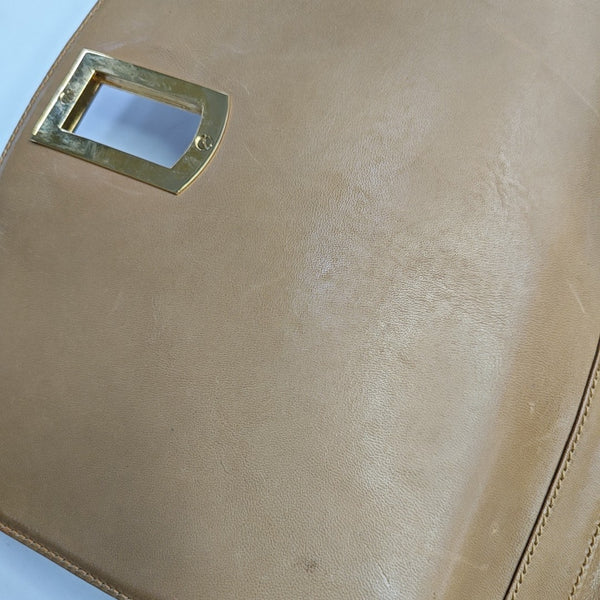 Monogram Leather Brown