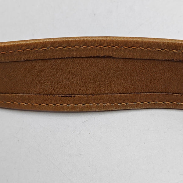 Monogram Leather Brown