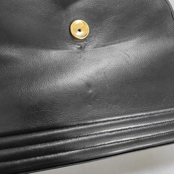 Quilted Leather Black