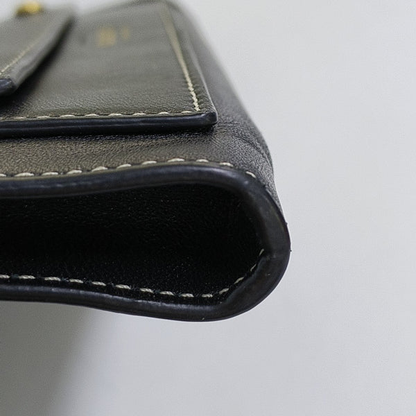 Pocket Mini Lambskin Black