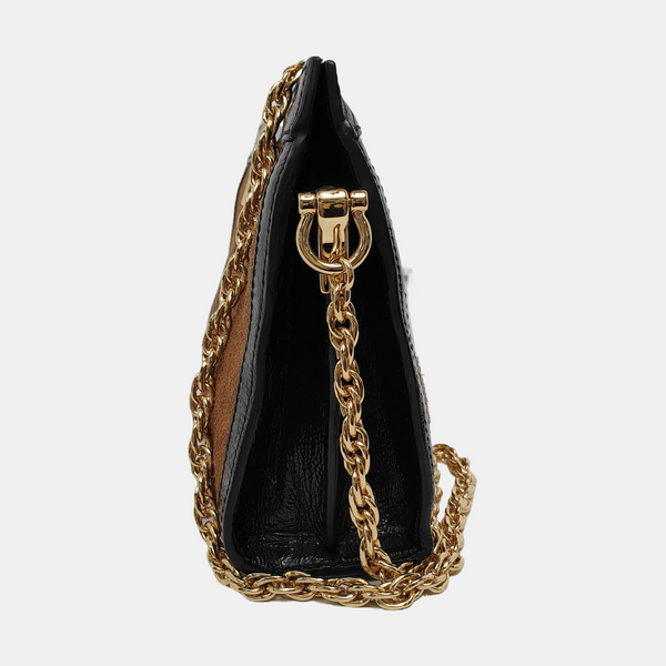 Authenticated pre-owned Ophidia Small Suede Brown - Shoulder Bag at Looply