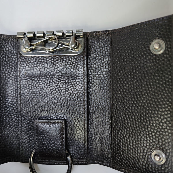 Calfskin Key Pouch Brown