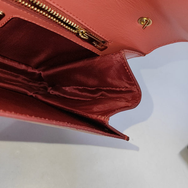 Ginny Calfskin Red