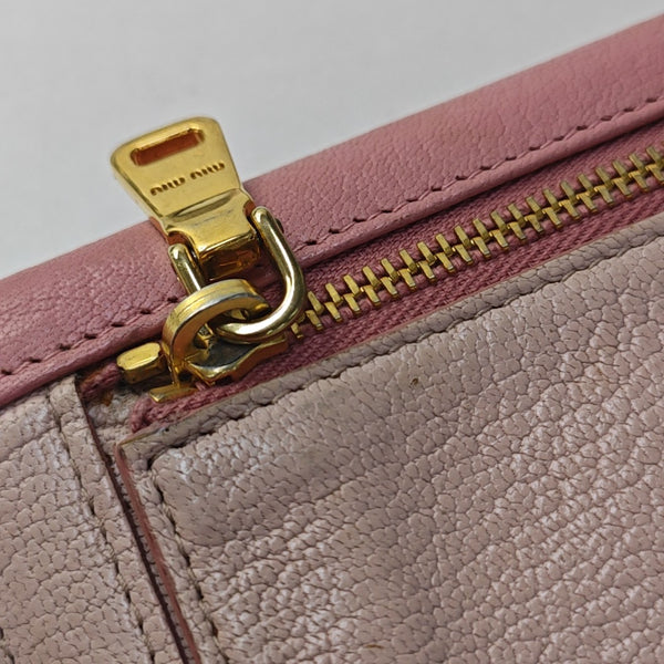 Calfskin Wallet Pink