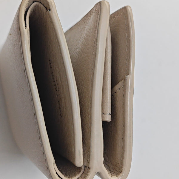 MONOGRAM Calfskin White Wallet