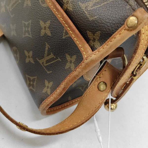 POPINCOURT Monogram Coated Canvas Brown