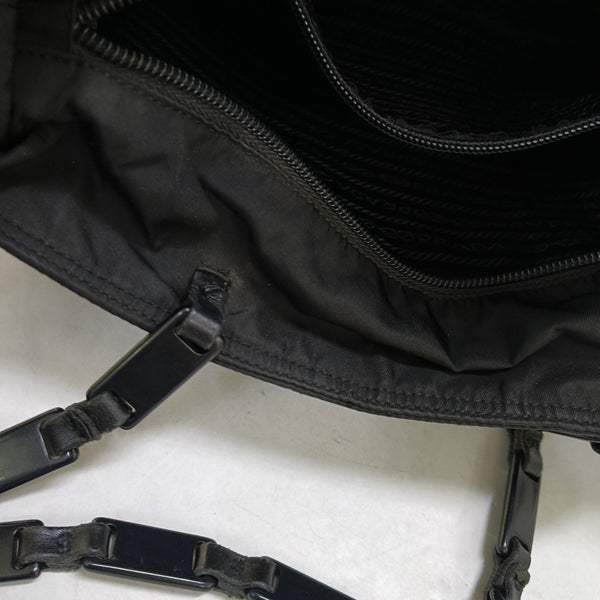 Quilted Nylon Black