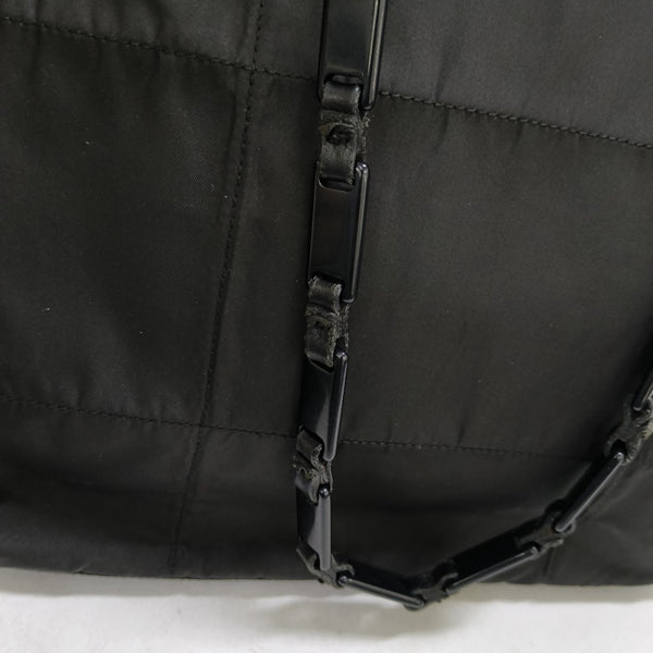 Quilted Nylon Black