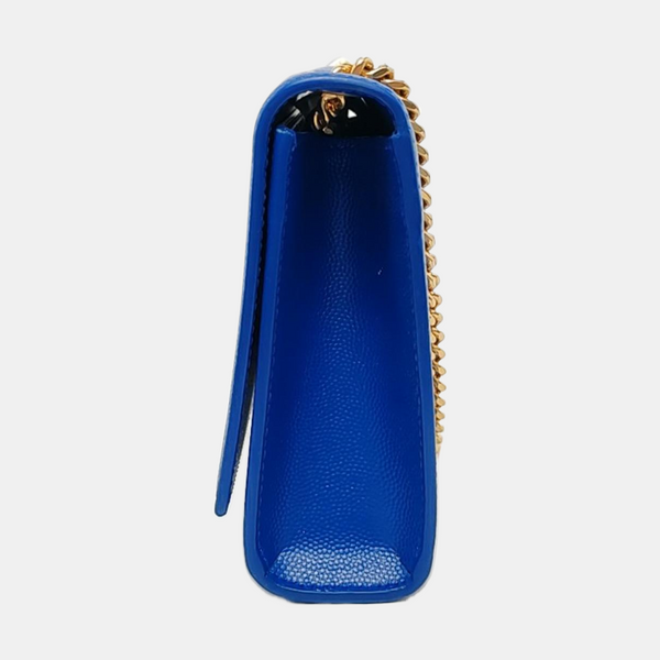 Authenticated pre-owned Kate Small Calfskin Blue - Shoulder Bag at Looply