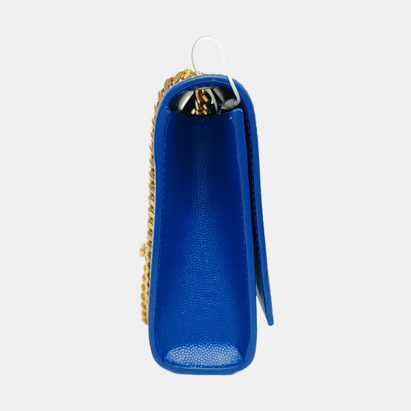 Authenticated pre-owned Kate Small Calfskin Blue - Shoulder Bag at Looply