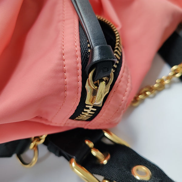 The Rucksack Medium Nylon Pink