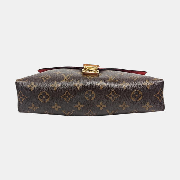 Authenticated pre-owned Pallas Monogram Coated Canvas Brown - Shoulder Bag at Looply
