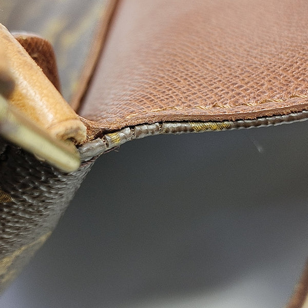 MUSETTE TANGO Monogram Coated Canvas Brown