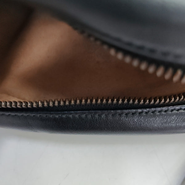 GG Marmont Small Quilted Calfskin Black